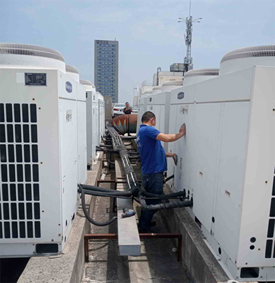 上虞中央空调制热和不制冷系统维修方法